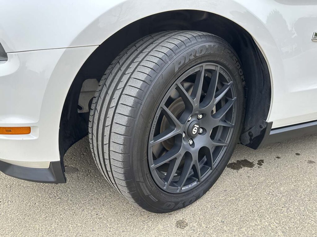Toyo Proxes Sport tires on my 2012 Ford Mustang GT