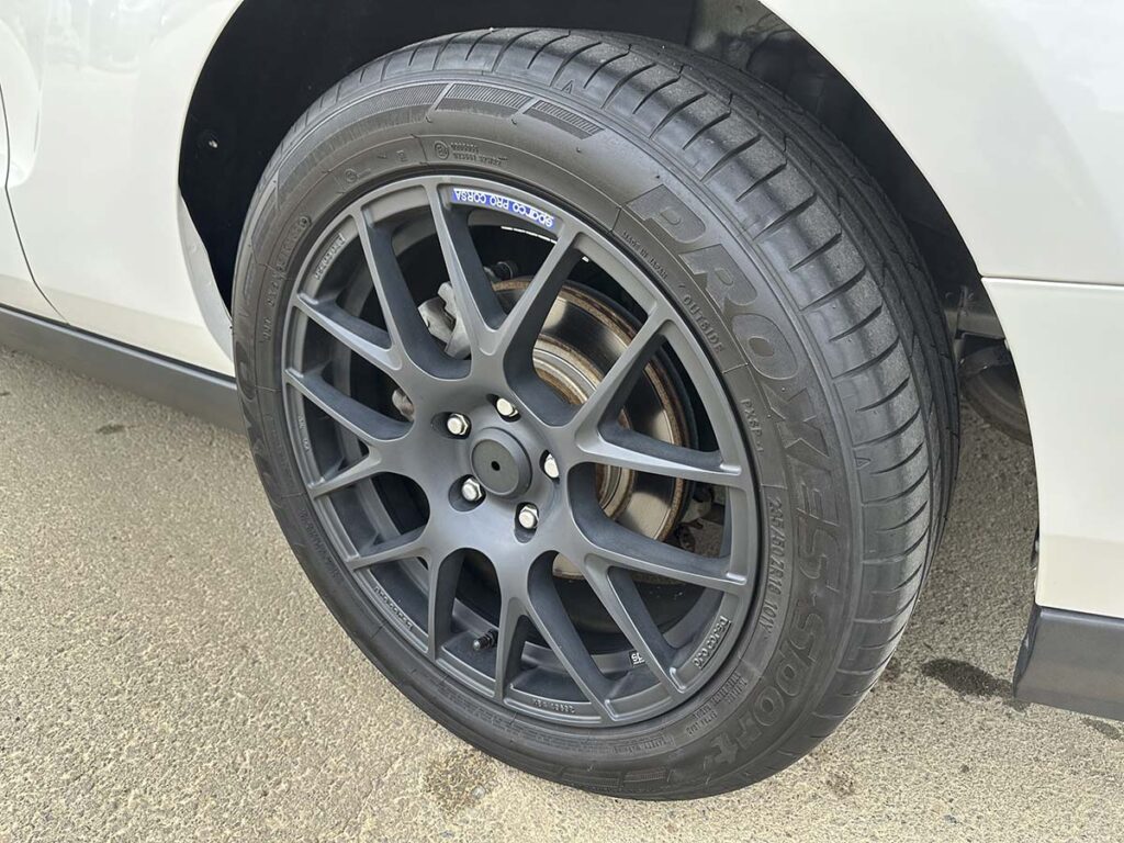 Toyo Proxes Sport tires on my 2012 Ford Mustang GT with 18 inch wheels